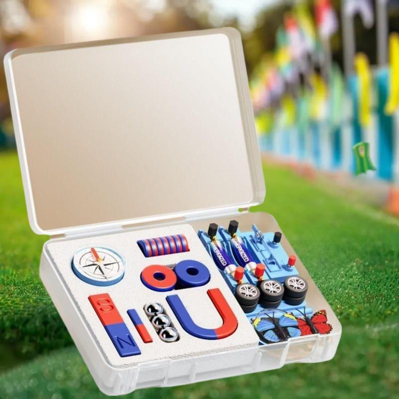 Science Nature - Set Educativo per Esperimenti con Magneti