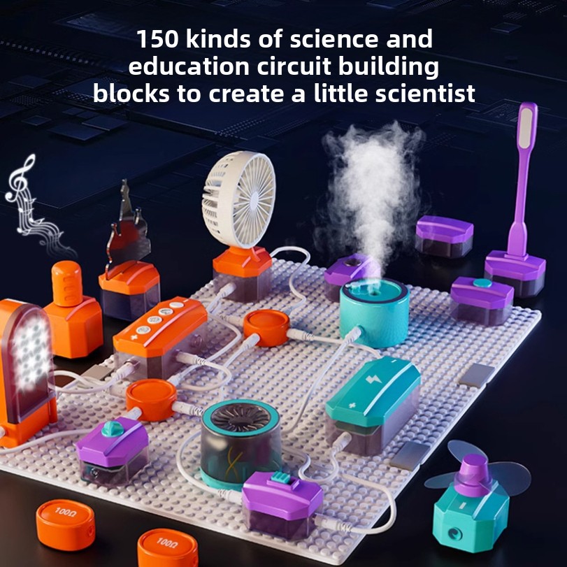 Science Toys Diy - Esperimento del circuito Blocchi di costruzione