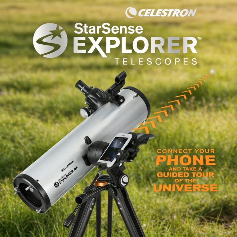 Telescope Reflector 130 - Telescopio Astronomico Riflettore Newtoniano Celestron DX130AZ