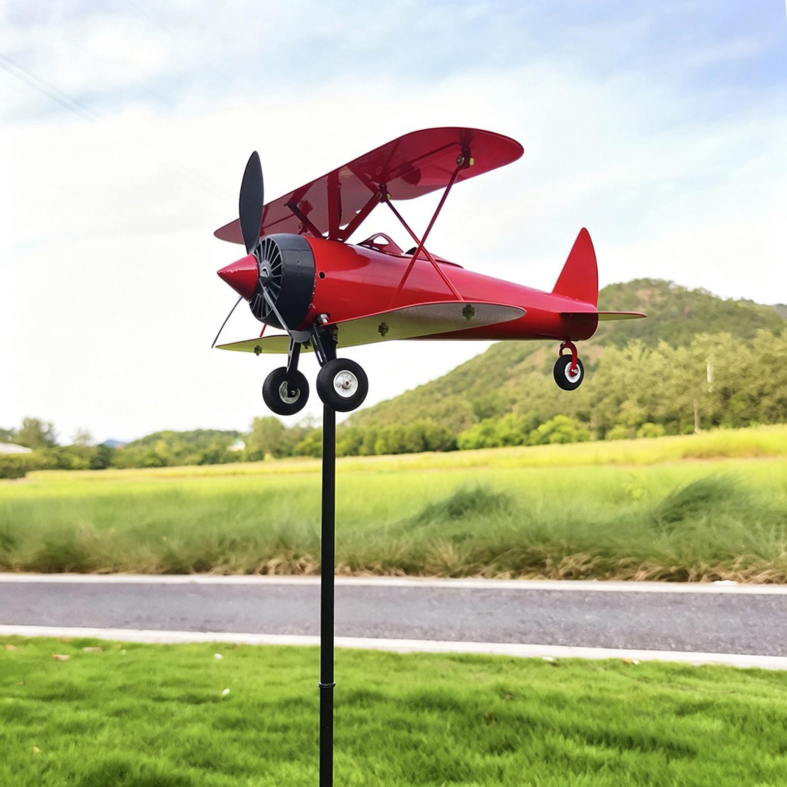 Anemometer Wind Speed - Giravento a Forma di Aeroplano in