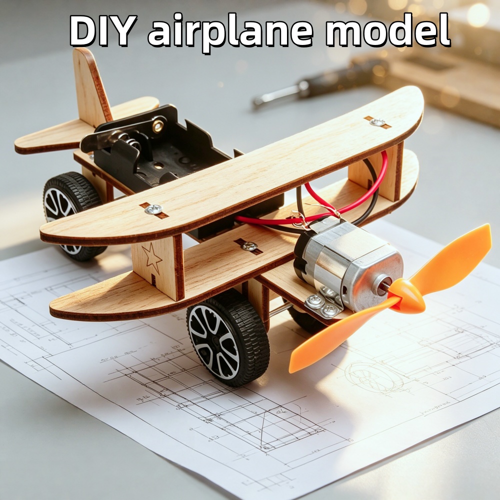 Hobby Is Science - Kit Fai-da-Te per Assemblare Aereo Elettrico