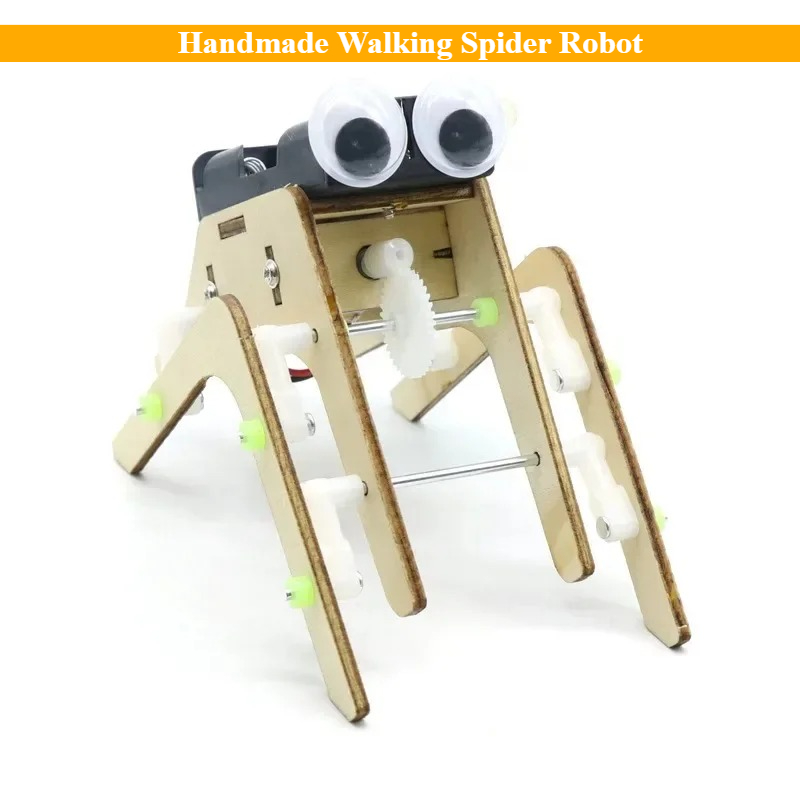 Science Project - Immaginazione Robot ragno ambulante fatto a