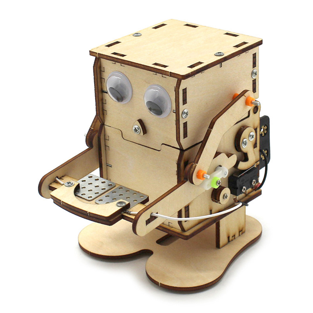 Science Project Kit - Robot che Mangia Monete, Modello in