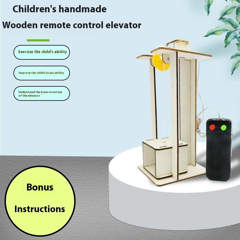 Science Project Kit - Modello di ascensore fai-da-te educativo STEM