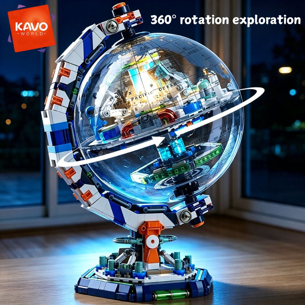 Hobby Science Lab - KAVOWORLD Set di Blocchi da Costruzione