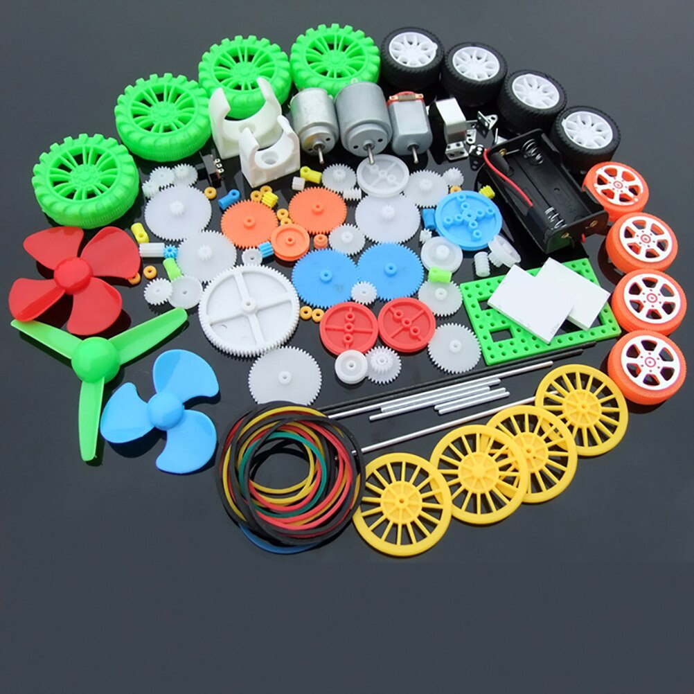 Science Project - Kit motore DC 112 pezzi Mini