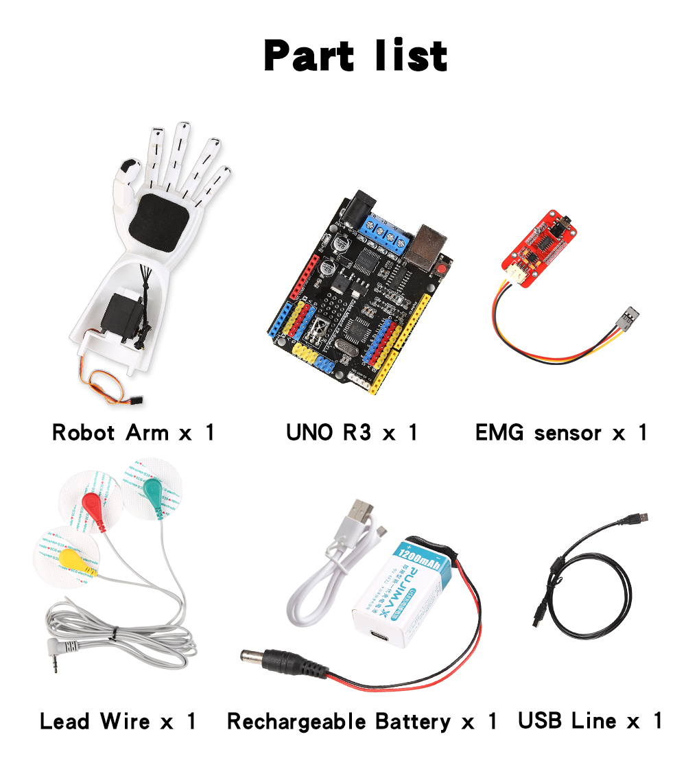 Braccio robotico con sensore E - Science Project recensione e prezzo