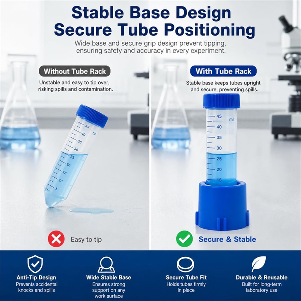 Porta provette centrifughe A13 - Hobby Science Lab recensione e prezzo