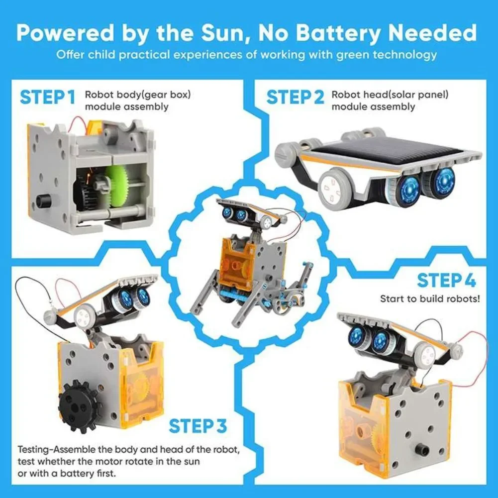 13 in 1 Kit scientifico robot  - Science Toys Diy recensione e prezzo