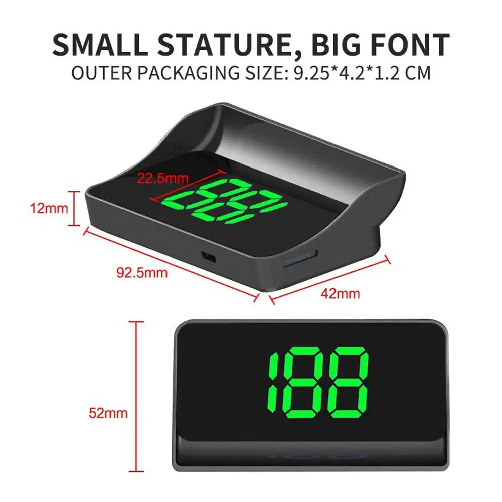HD M2 Head Up Display GPS Tach - Anemometer Wind Speed recensione e prezzo