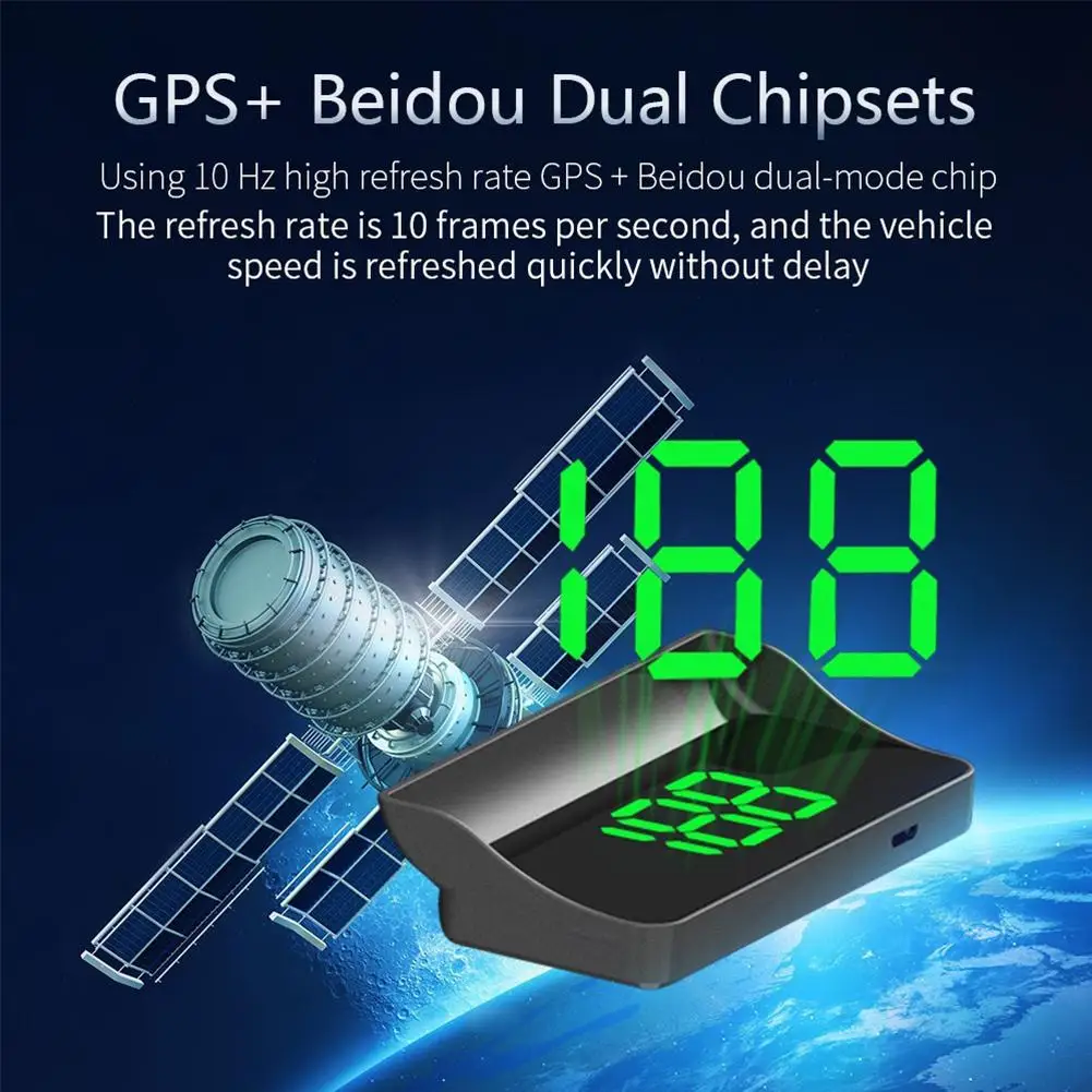 HD M2 Head Up Display GPS Tach - Anemometer Wind Speed recensione e prezzo